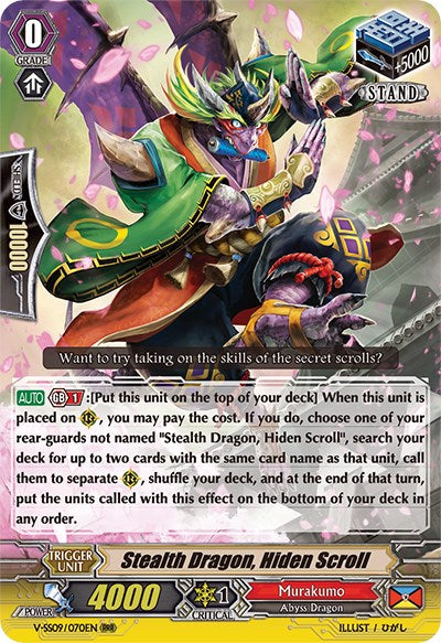 Image of Stealth Dragon, Hiden Scroll (V-SS09/070EN) [Revival Selection]