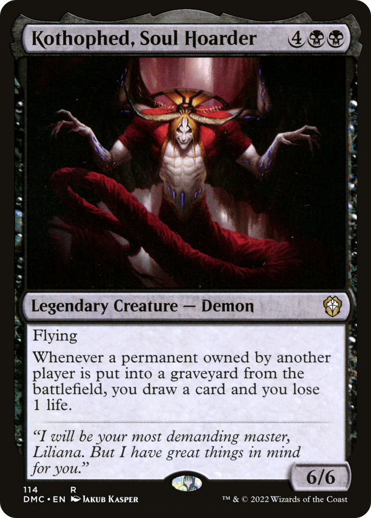 Image of Kothophed, Soul Hoarder [Dominaria United Commander]