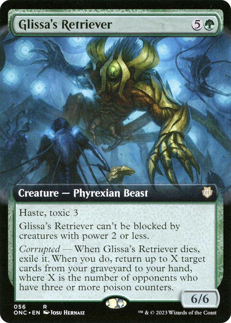 Image of Glissa's Retriever (Extended Art) [Phyrexia: All Will Be One Commander]