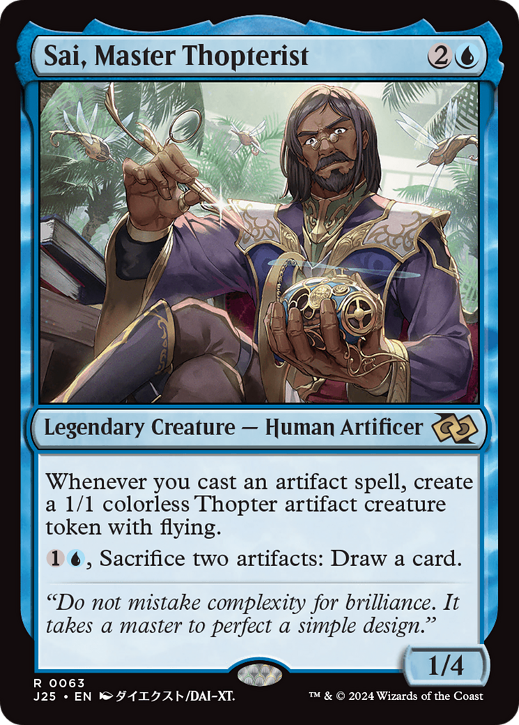 Image of Sai, Master Thopterist (Anime) [Foundations Jumpstart]