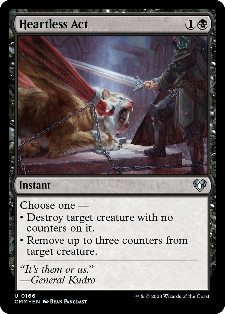 Image of Heartless Act [Commander Masters]