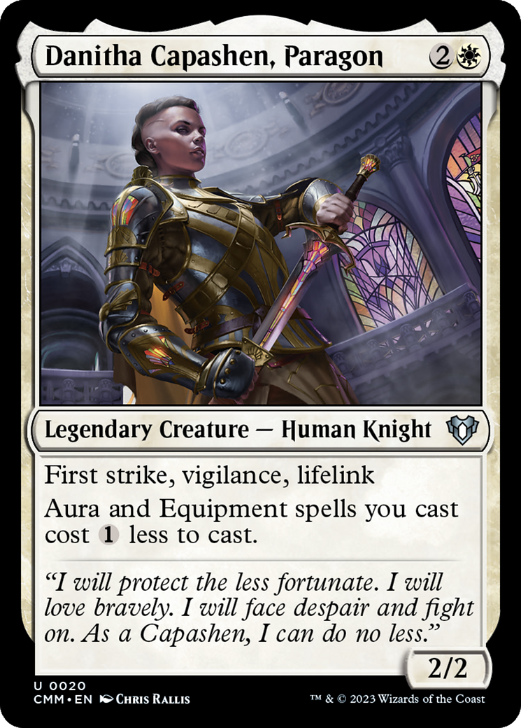 Image of Danitha Capashen, Paragon [Commander Masters]