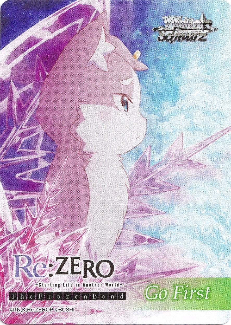 Image of Go First Card - Resisting Against Fate, Puck [Re:ZERO: The Frozen Bond]