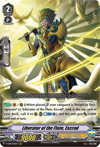 Image of Liberator of the Flute, Escrad (V-EB10/004EN) [The Mysterious Fortune]