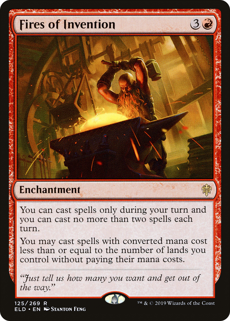 Image of Fires of Invention [Throne of Eldraine]
