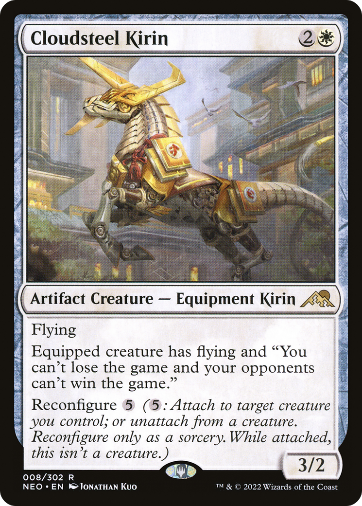 Image of Cloudsteel Kirin [Kamigawa: Neon Dynasty]