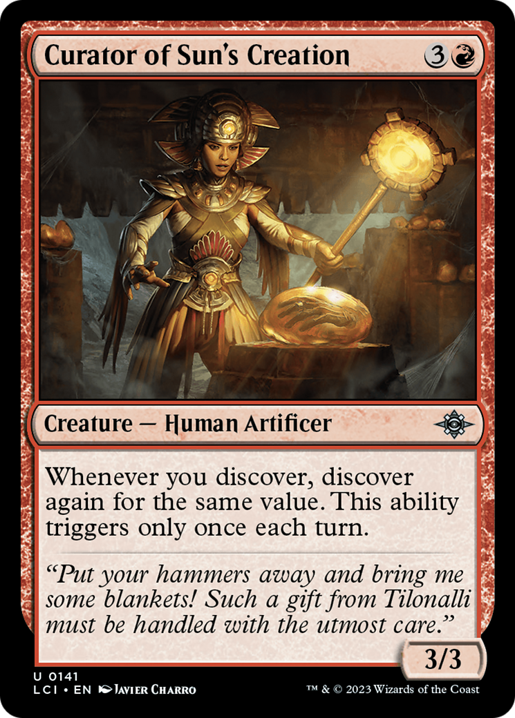 Image of Curator of Sun's Creation [The Lost Caverns of Ixalan]