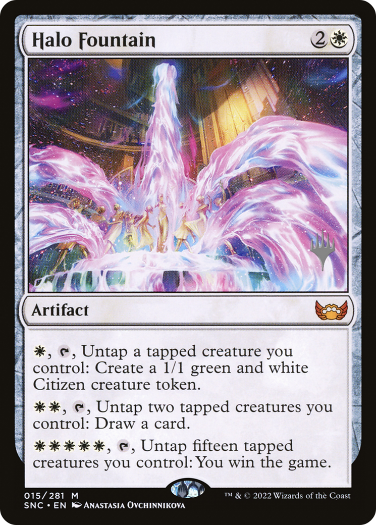 Image of Halo Fountain (Promo Pack) [Streets of New Capenna Promos]