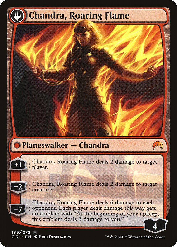 Image of Chandra, Fire of Kaladesh // Chandra, Roaring Flame [Secret Lair: From Cute to Brute]