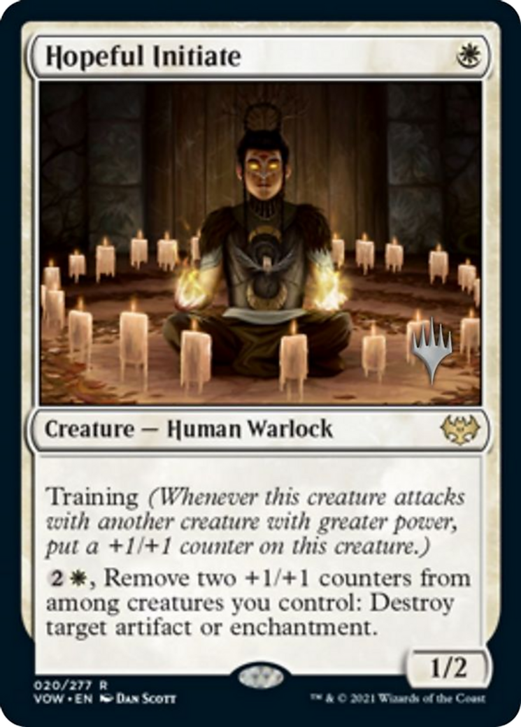 Image of Hopeful Initiate (Promo Pack) [Innistrad: Crimson Vow Promos]