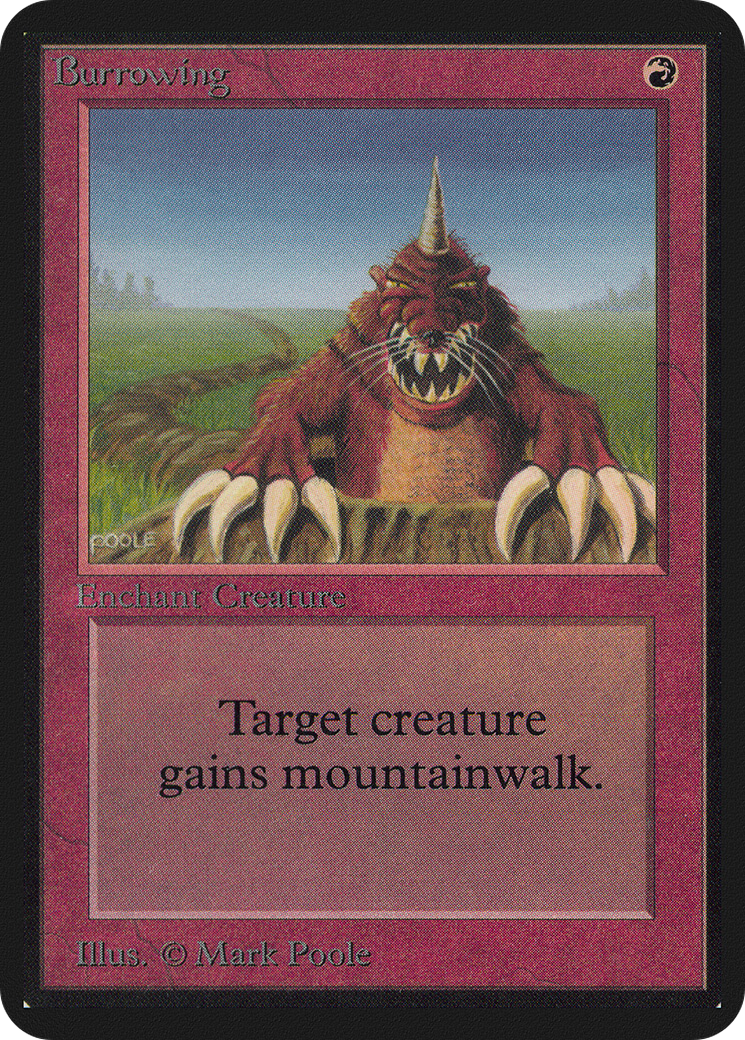 Image of Burrowing [Alpha Edition]