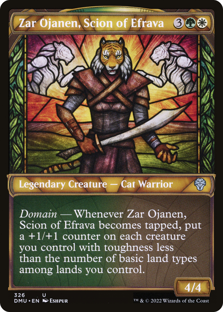 Image of Zar Ojanen, Scion of Efrava (Showcase) [Dominaria United]