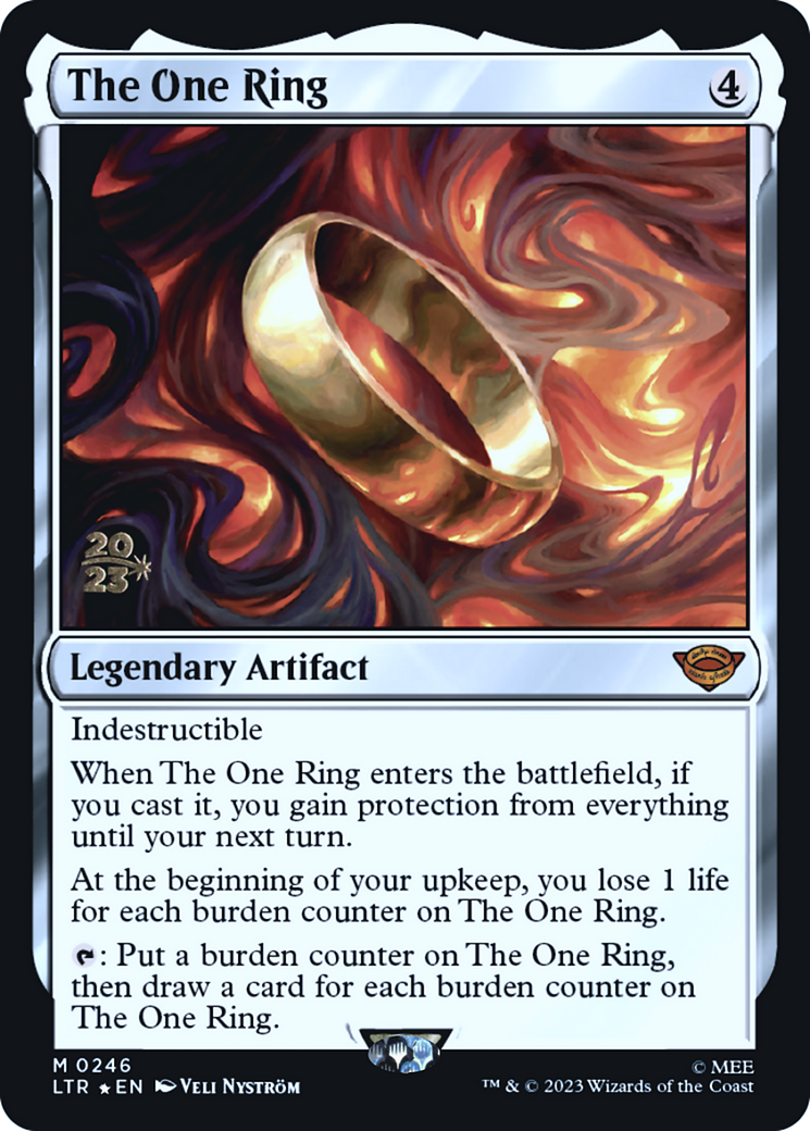 Image of The One Ring [The Lord of the Rings: Tales of Middle-Earth Prerelease Promos]