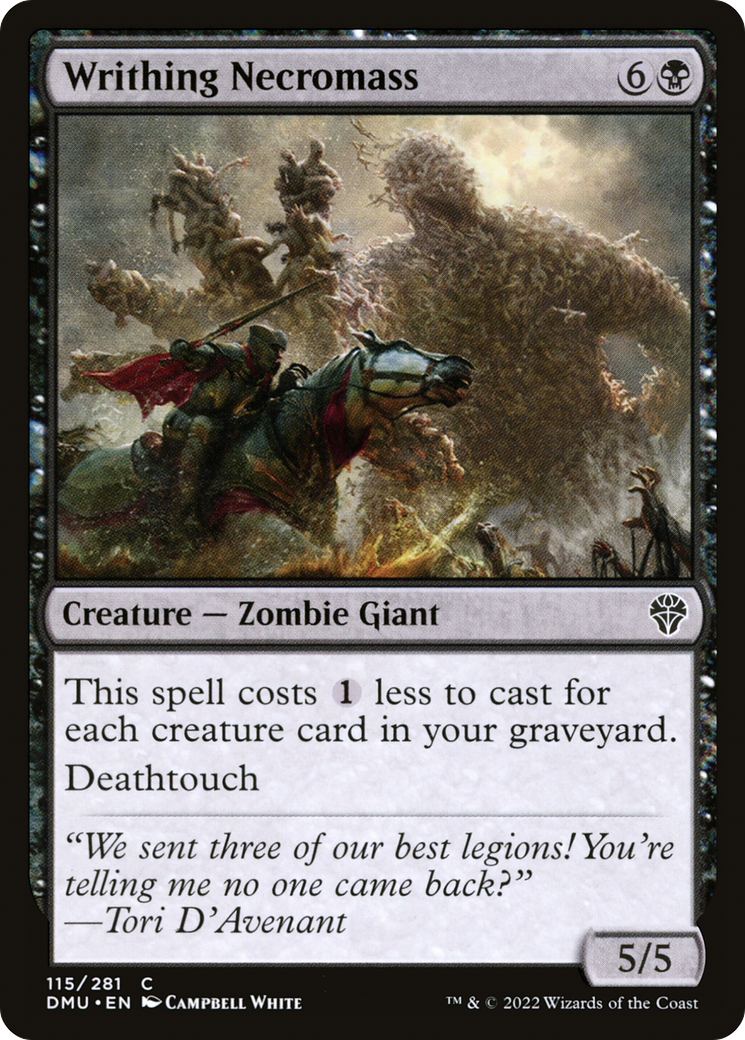 Image of Writhing Necromass [Dominaria United]