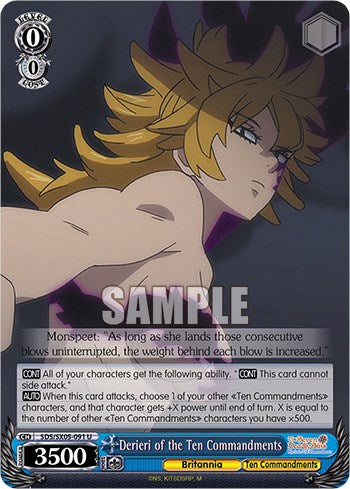 Image of Derieri of the Ten Commandments [The Seven Deadly Sins: Revival of The Commandments]