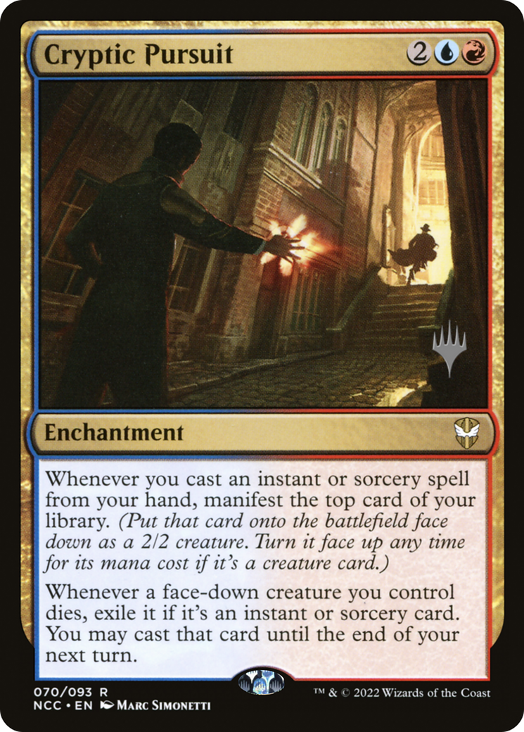 Image of Cryptic Pursuit (Promo Pack) [Streets of New Capenna Commander Promos]