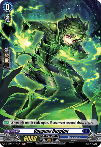 Image of Uncanny Burning (D-BT01/H16EN) [Genesis of the Five Greats]