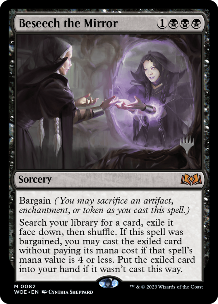 Image of Beseech the Mirror (Promo Pack) [Wilds of Eldraine Promos]