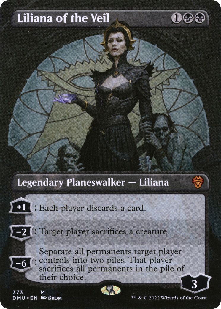 Image of Liliana of the Veil (Borderless) [Dominaria United]