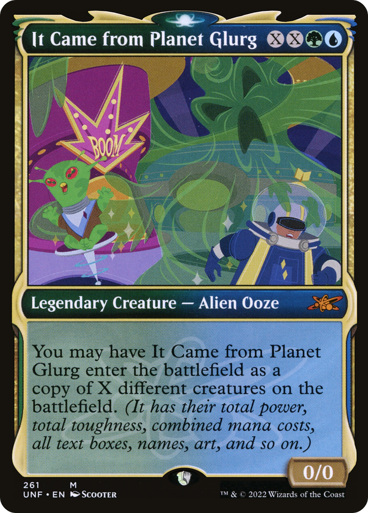 Image of It Came from Planet Glurg (Showcase) [Unfinity]