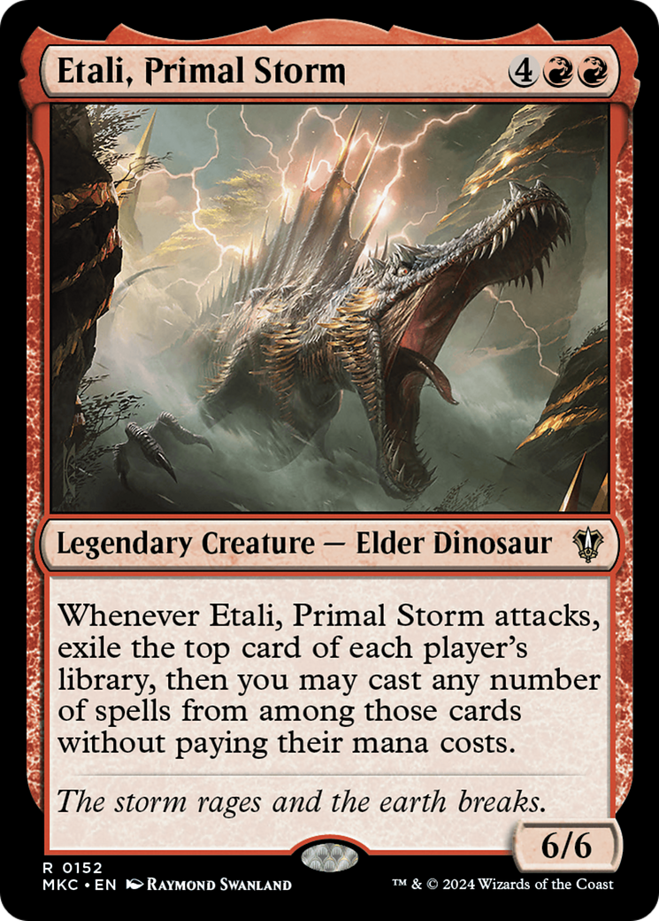 Image of Etali, Primal Storm [Murders at Karlov Manor Commander]