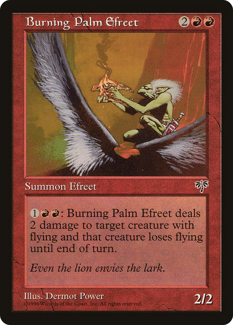 Image of Burning Palm Efreet [Mirage]