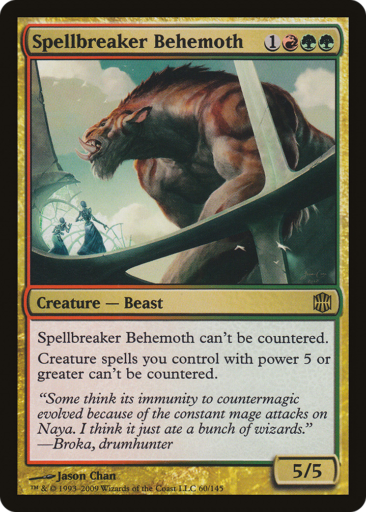 Image of Spellbreaker Behemoth [Alara Reborn]