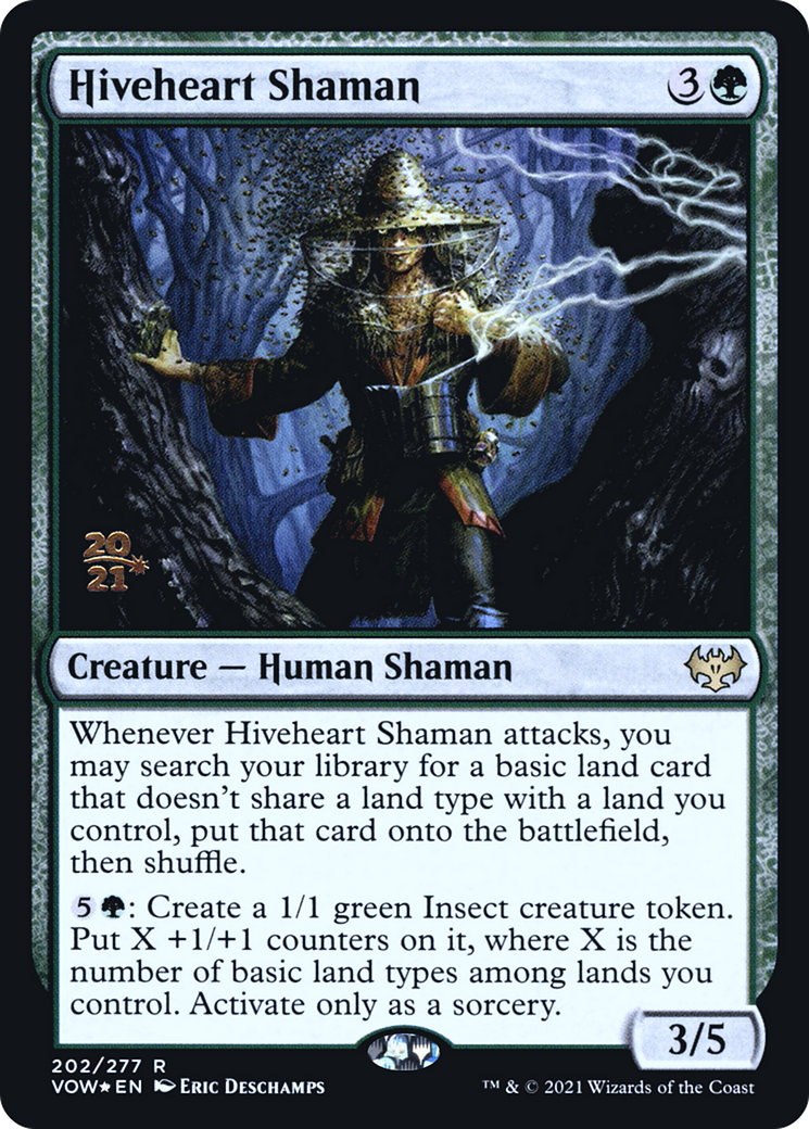 Image of Hiveheart Shaman [Innistrad: Crimson Vow Prerelease Promos]
