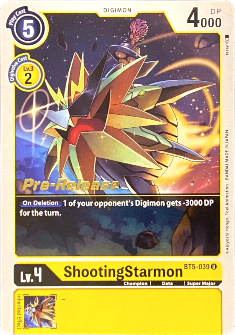 Image of ShootingStarmon [BT5-039] [Battle of Omni Pre-Release Promos]