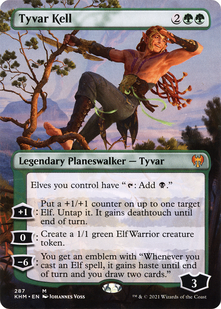 Image of Tyvar Kell (Borderless) [Kaldheim]