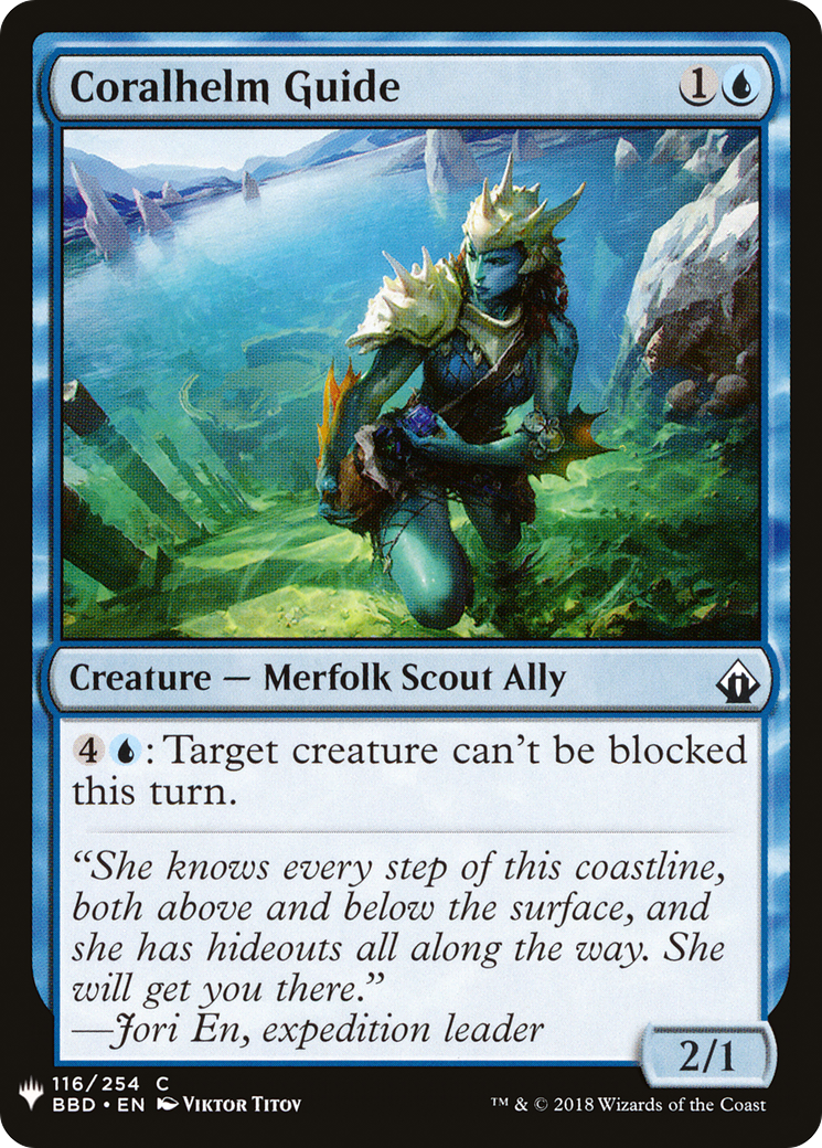 Image of Coralhelm Guide [Mystery Booster]