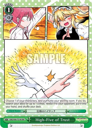 Image of High-Five of Trust [Miss Kobayashi's Dragon Maid]