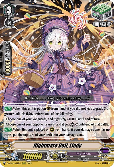 Image of Nightmare Doll, Lindy (D-VS05/063EN) [V Clan Collection Vol.5]