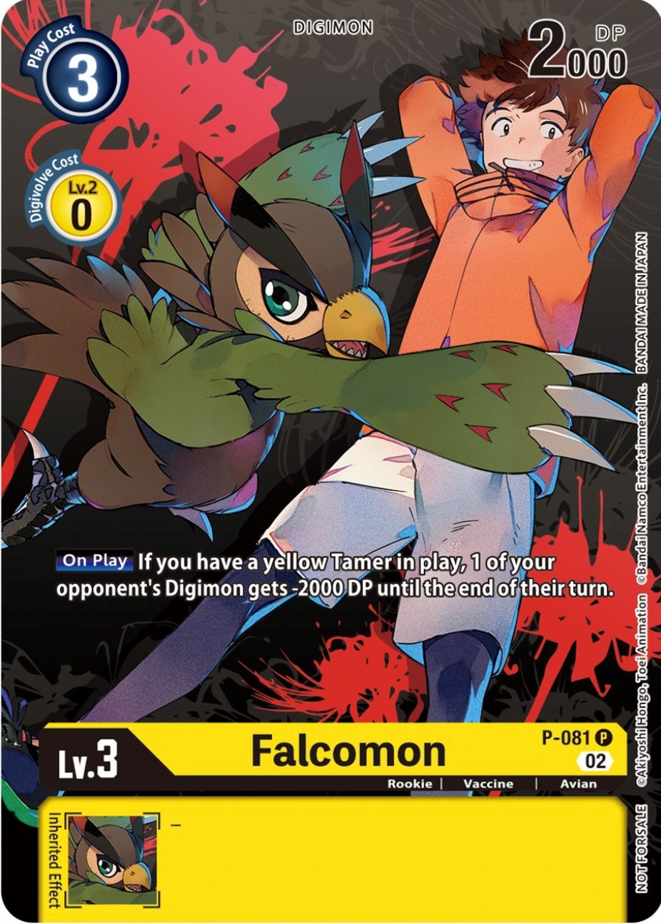 Image of Falcomon [P-081] (Tamer Party Vol.7) [Promotional Cards]