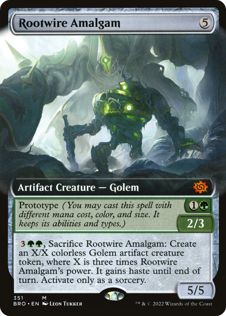 Image of Rootwire Amalgam (Extended Art) [The Brothers' War]