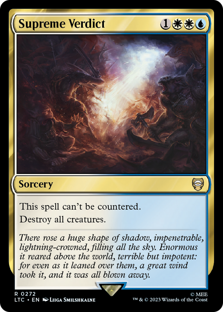 Image of Supreme Verdict [The Lord of the Rings: Tales of Middle-Earth Commander]
