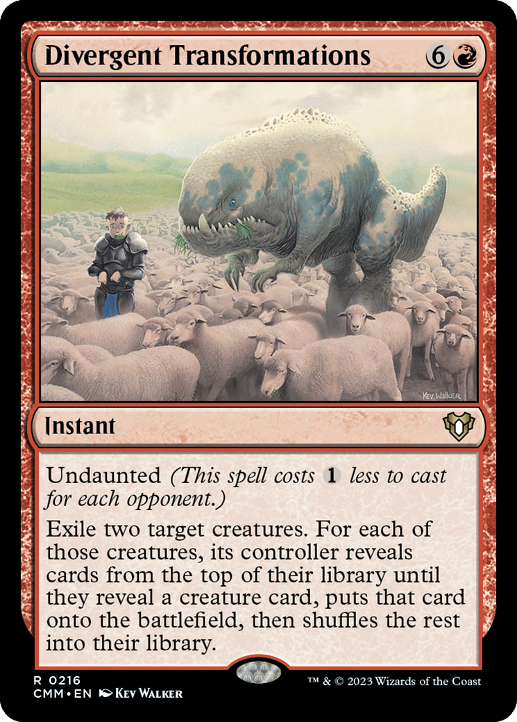 Image of Divergent Transformations [Commander Masters]
