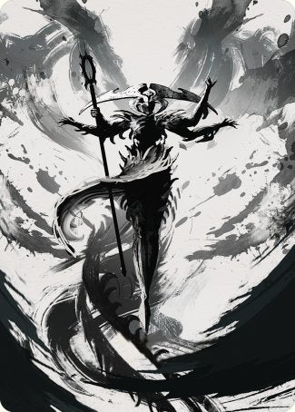 Image of Atraxa, Grand Unifier 2 Art Card [Phyrexia: All Will Be One Art Series]