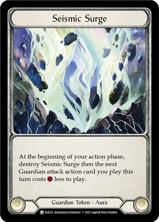 Image of Seismic Surge // Rosetta Thorn [ELE212] (Tales of Aria)  1st Edition Normal