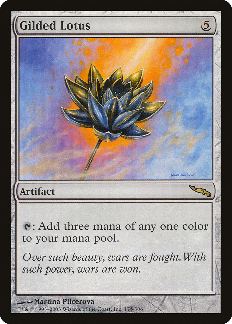 Image of Gilded Lotus [Mirrodin]