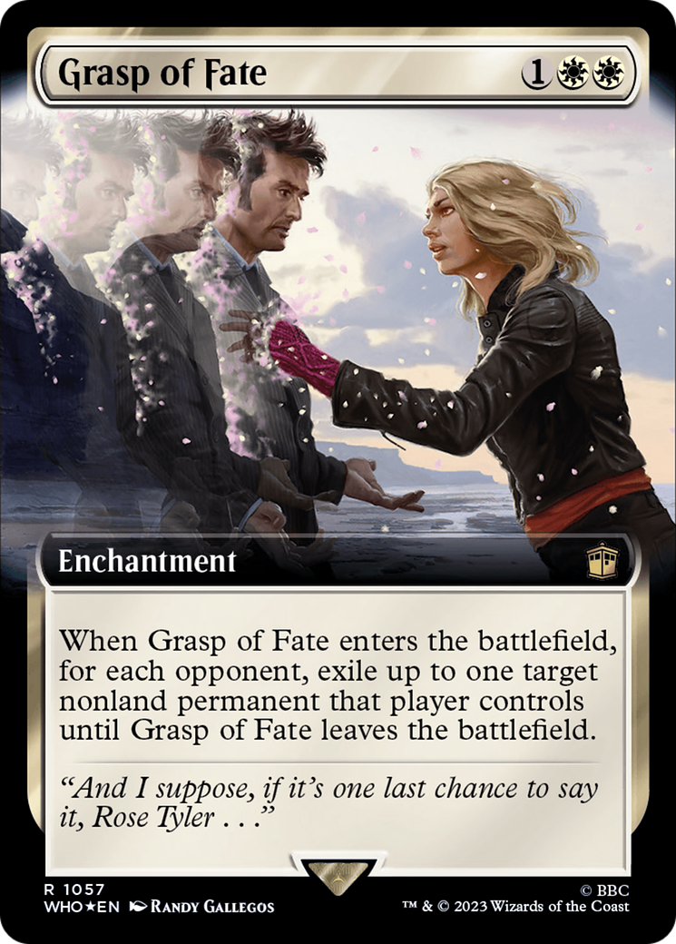 Image of Grasp of Fate (Extended Art) (Surge Foil) [Doctor Who]