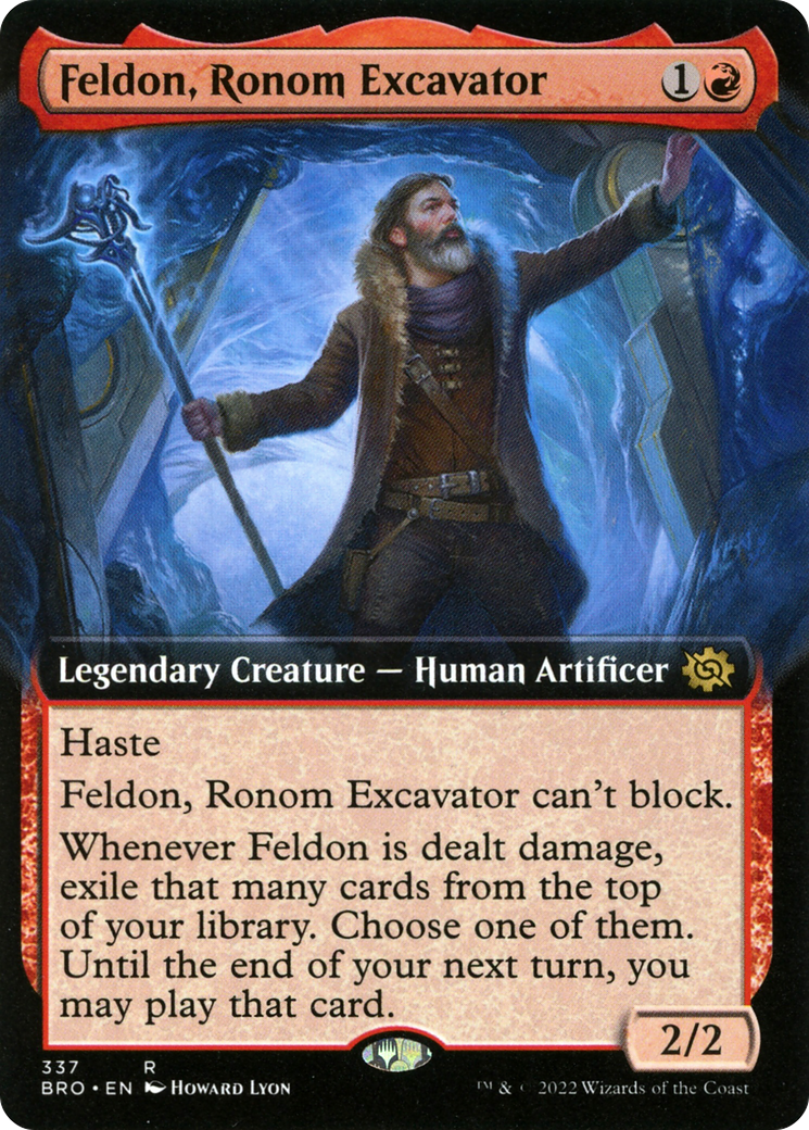 Image of Feldon, Ronom Excavator (Extended Art) [The Brothers' War]