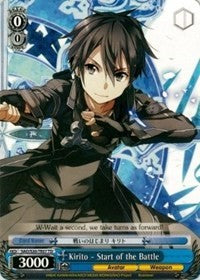 Image of Kirito - Start of the Battle (SAO/S20-TE07 TD) [Sword Art Online]