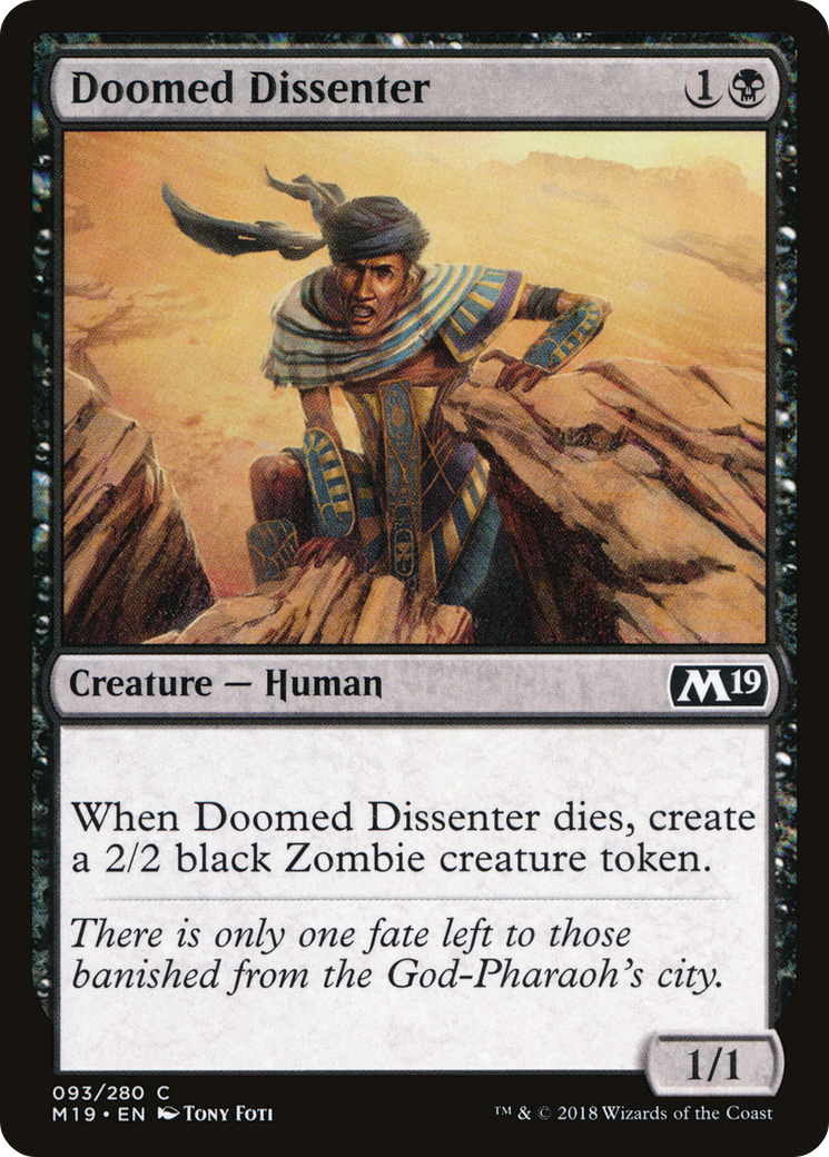 Image of Doomed Dissenter [Core Set 2019]
