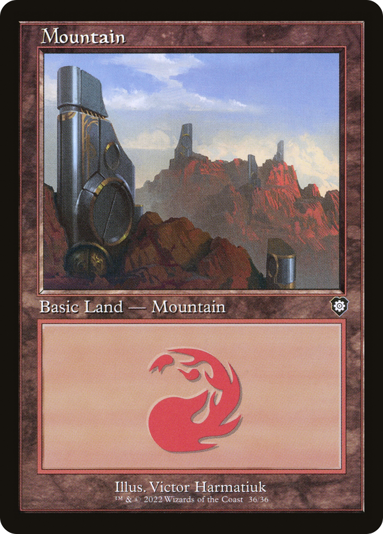 Image of Mountain (036) (Retro) [The Brothers' War Commander]
