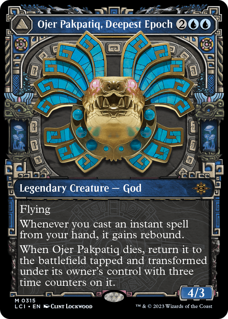 Image of Ojer Pakpatiq, Deepest Epoch // Temple of Cyclical Time (Showcase) [The Lost Caverns of Ixalan]