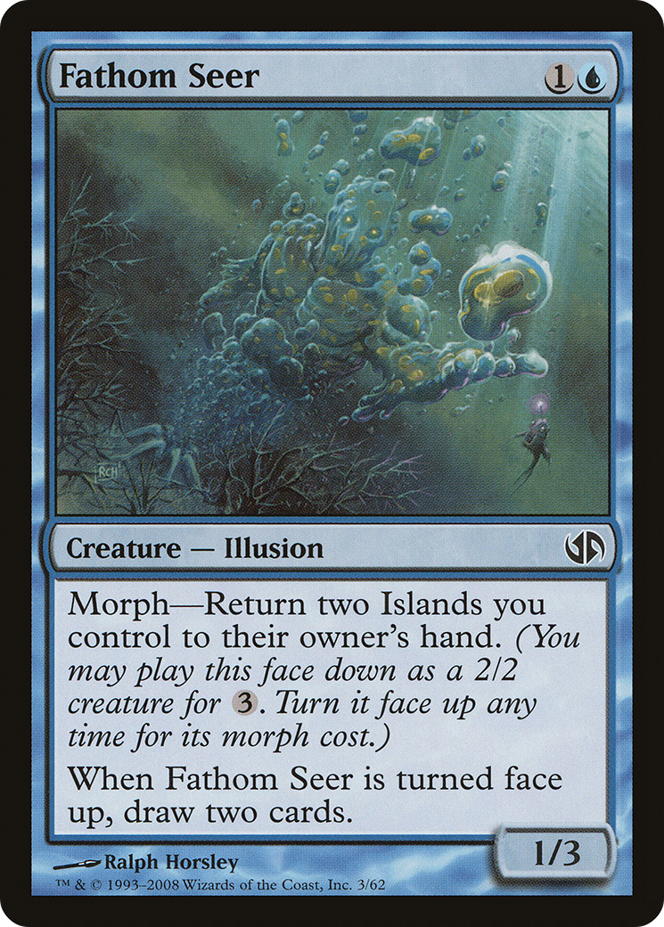 Image of Fathom Seer [Duel Decks: Jace vs. Chandra]