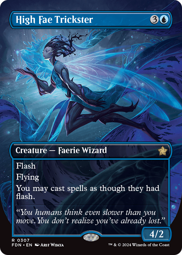 Image of High Fae Trickster (Borderless) [Foundations]