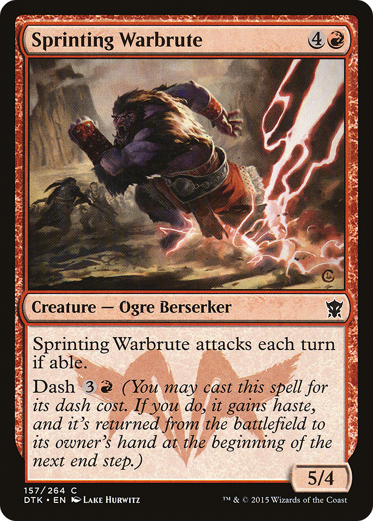 Image of Sprinting Warbrute [Dragons of Tarkir]