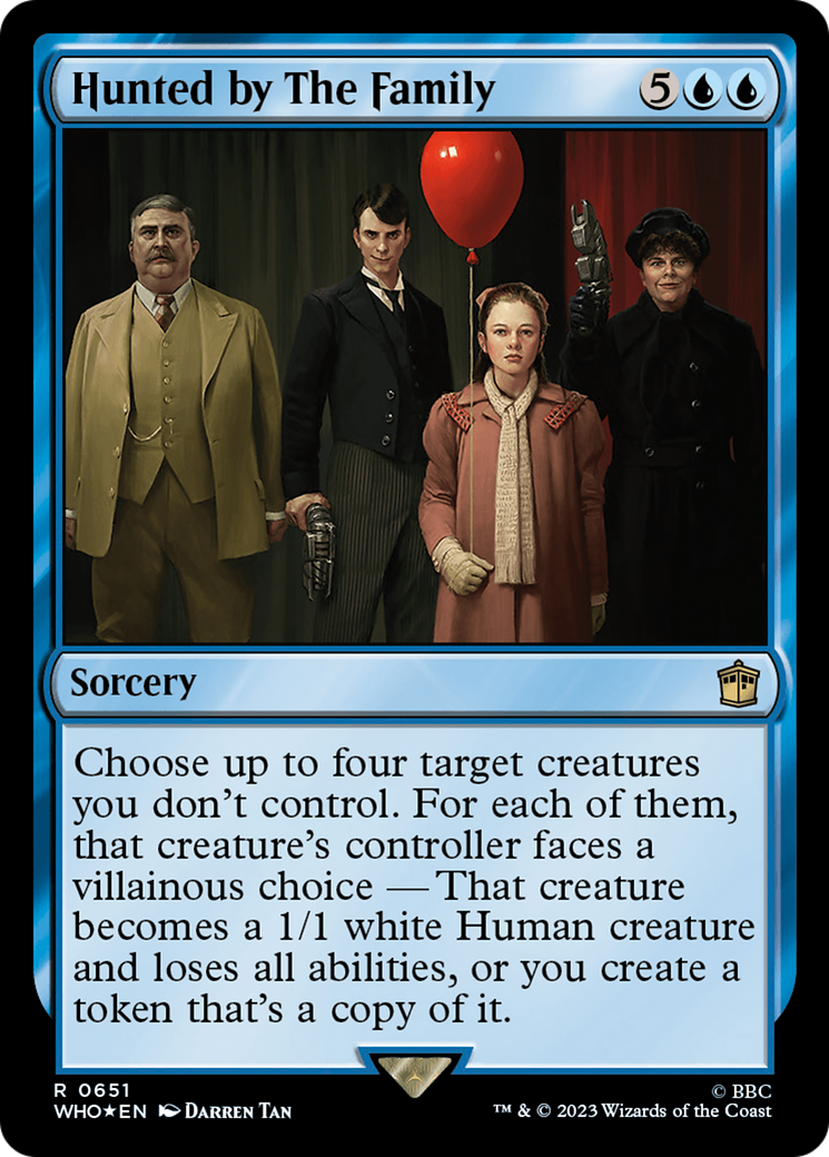 Image of Hunted by The Family (Surge Foil) [Doctor Who]